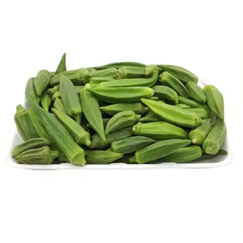 Fresh Okra Packed In A Tray 1Piece
