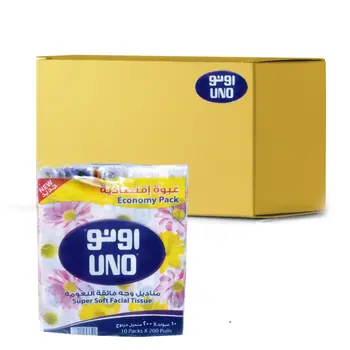 Uno Facial Tissue 50Piece