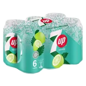 7Up Mojito Flavored Soda 6×325Ml