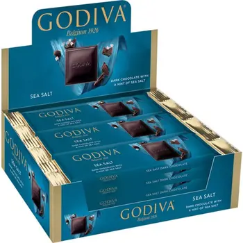 Godiva Dark Chocolate with Sea Salt 12×32g