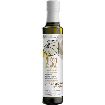 Green & Blu Garlic Olive Oil 250ml
