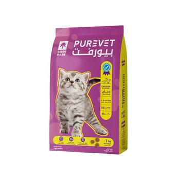 Purevet Chicken & Potatoes Kitten Food 1kg