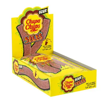 Chupa Chups Sour Belts with Cola Flavour 57g