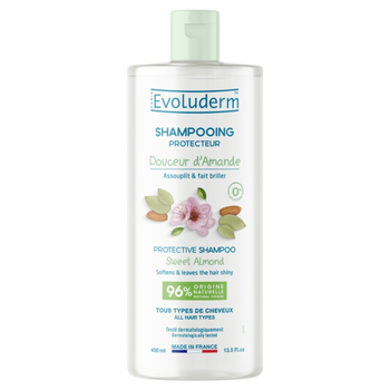 Evoluderm Sweet Almond Shampoo 400ml