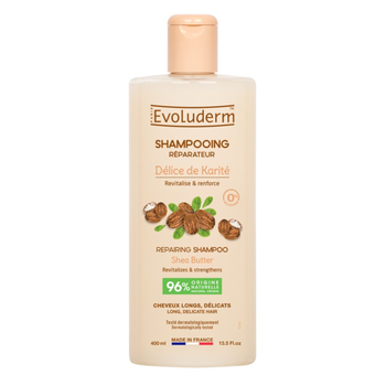 Evoluderm Shea Butter Repair Shampoo 400ml