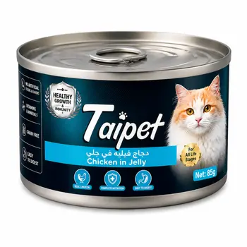 Taipet wet food chicken+krill in broth 85g