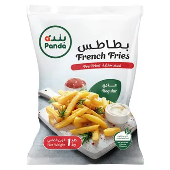 Panda Pre-Fried Frozen French Fries 1kg