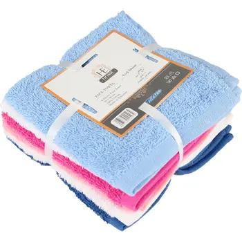 Home Essentials Face Towel 6-Pack 30x30cm