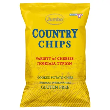 Jumbo Mixed Cheese Country Chips 150g