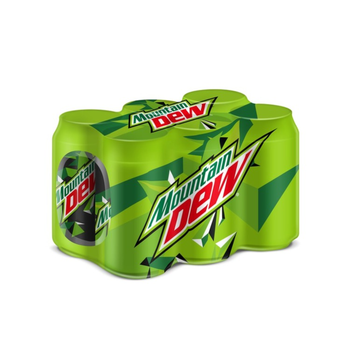 Mountain Dew Soft Drink 6x330ml