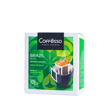 Coffesso Brazil Alto Drip Coffee 5x10g