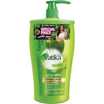 Vatika Cactus & Grape Seed Hair Fall Control Shampoo 1L