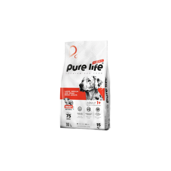 Pure Life Prime Beef Adult Dog Food 15kg