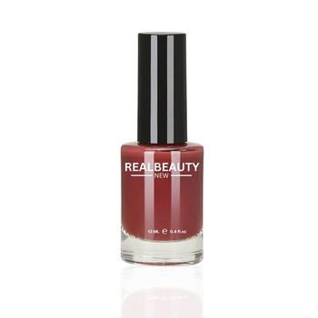 Real Beauty Bordeaux-Red Nail Polish 12ml