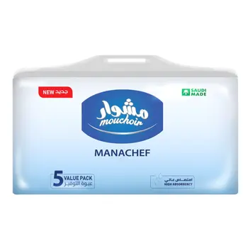 Mouchoir Manachef 1-Ply Paper Towels 100 Sheets