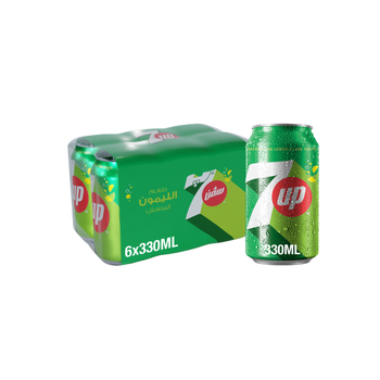 7 Up Soft Drink 6×330Ml