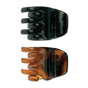 Beter Black & Brown Claw Hair Clips 2 Pack