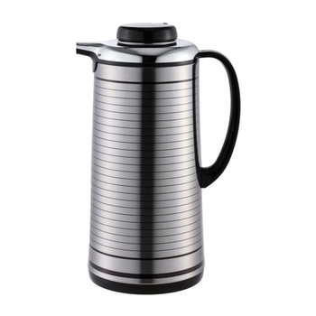 BIEN SERVI Silver and Black Vacuum Flask 1.6L