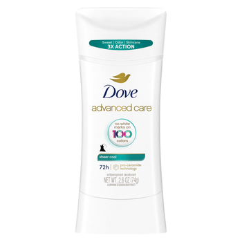 Dove Advanced Care Sheer Cool Antiperspirant 74g
