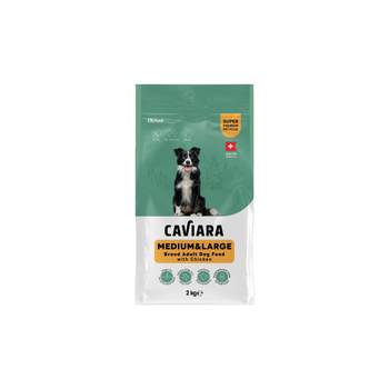 Klybeck Caviara Dry Food for Adult Medium and Large Dogs with Chicken 2kg