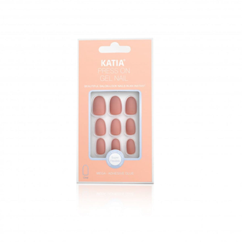 Katia Pink Oval Press-On Gel Nail