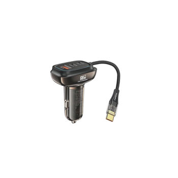 Foneng 3-Port Car Charger 66W Fast Charging