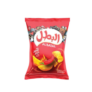 البطل شيبس بنكهة الفلفل الحار، 23جرام