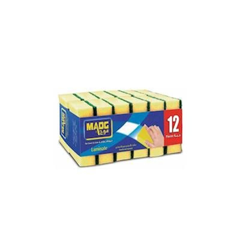 Maog Sponge Scourer 12 Pieces Pack