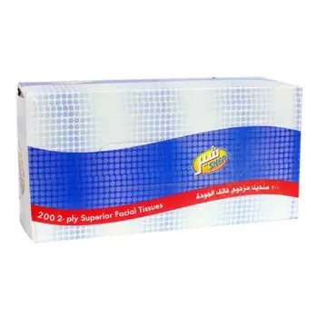 Shear Superior 2-Ply Facial Tissue 200 Pieces