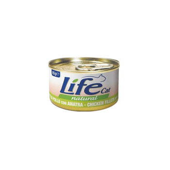 Life Cat Chicken Duck Wet Cat Food 85g