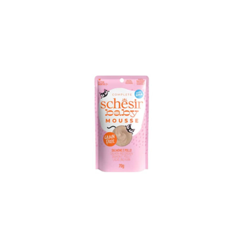 Schesir Baby Salmon & Chicken Kitten Food 70g