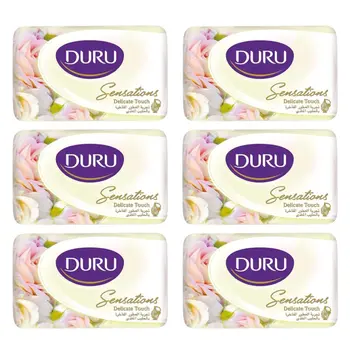 Duru Sensations Delicate Touch Soap Bar 6x120g