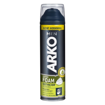 Arko Soothing Hemp Shaving Foam 200ml