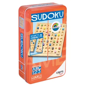 Cayro Sudoku Metal Box Educational Magnetic Assembly
