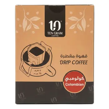 Ten Gram Drip Coffee Colombian 75g
