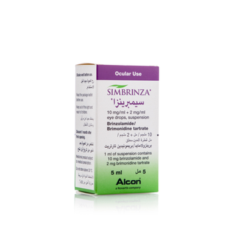 Alcon Simbrinza Eye Drops for Glaucoma 5ml