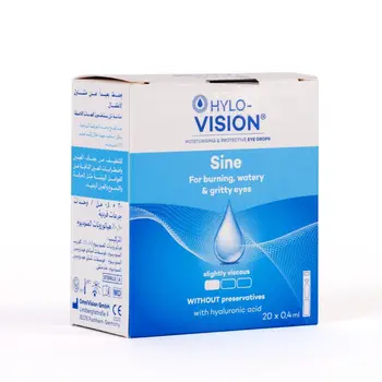 Hylo-Vision  Eye Drops  Hyaluronic Acid  Unidose - 20Pieces