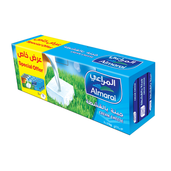 المراعي جبنة القشطة حزمة 3×216جرام
