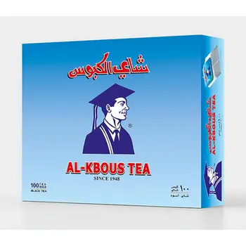 Al-Kbous Black Tea Bags 100Pieces