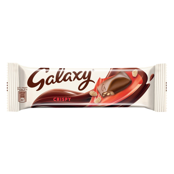 Galaxy Milk Chocolate with Crispy Bar 30g