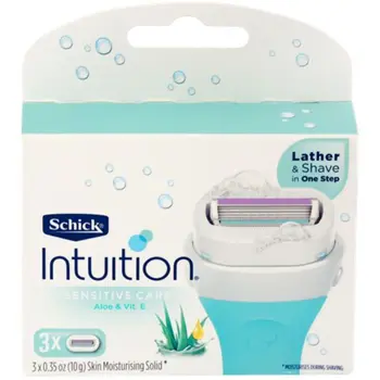 Schick Intuition Sensitive Care Razor 3 Pack