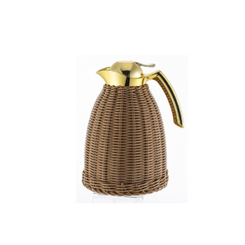 BIEN SERVI Beige Stainless Steel Vacuum Flask 1L