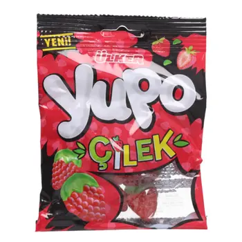 Ulker Yupo Strawberry Jelly 80g