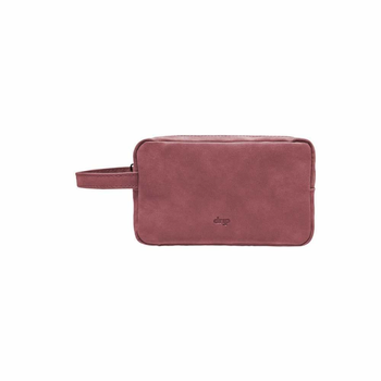 Drip Red Portable Travel Electronics Organizer Bag