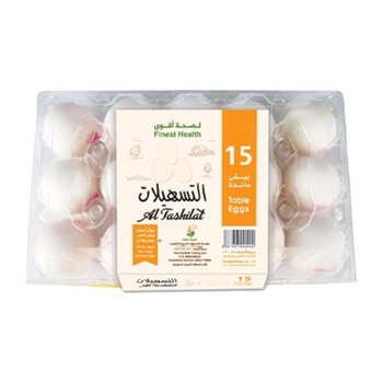 Al Tashilat Eggs 15 Pieces