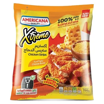Americana Xtreme Cheese Burst Chicken Strips 700g