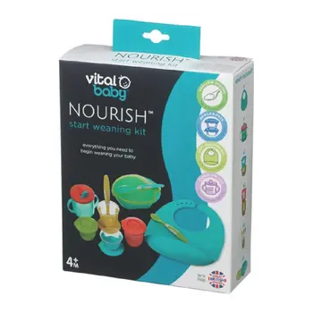 Vital Baby Nourish Start Weaning Kit BPA-Free