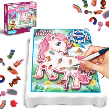Ast Crazy Unicorn Board Game Set For Kids 4+