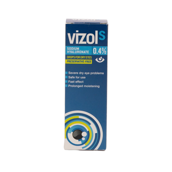Vizols Sodium Hyaluronate Eye Drops 10ml