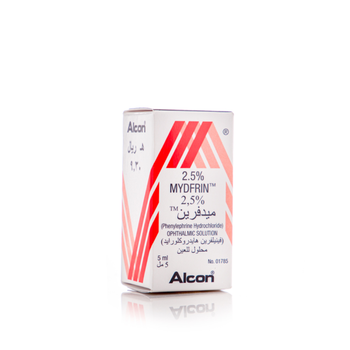 Alcon Mydfrin Eye Drops 2.5% Phenylephrine 5ml